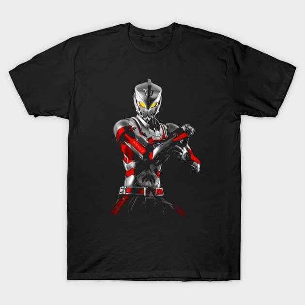 Ultraman Ace Suit T-Shirt by Pakyu Pashion